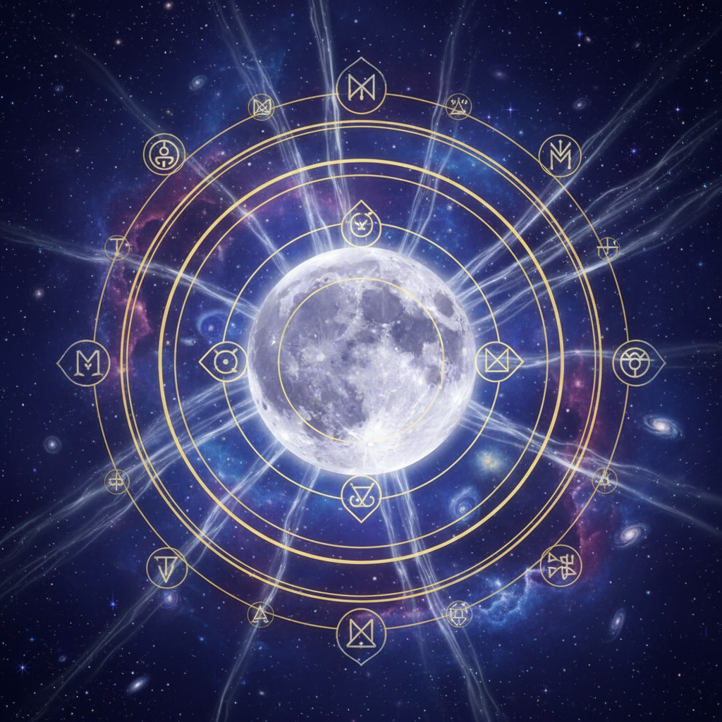 Lune mystique et astrologie - symbolisme lunaire