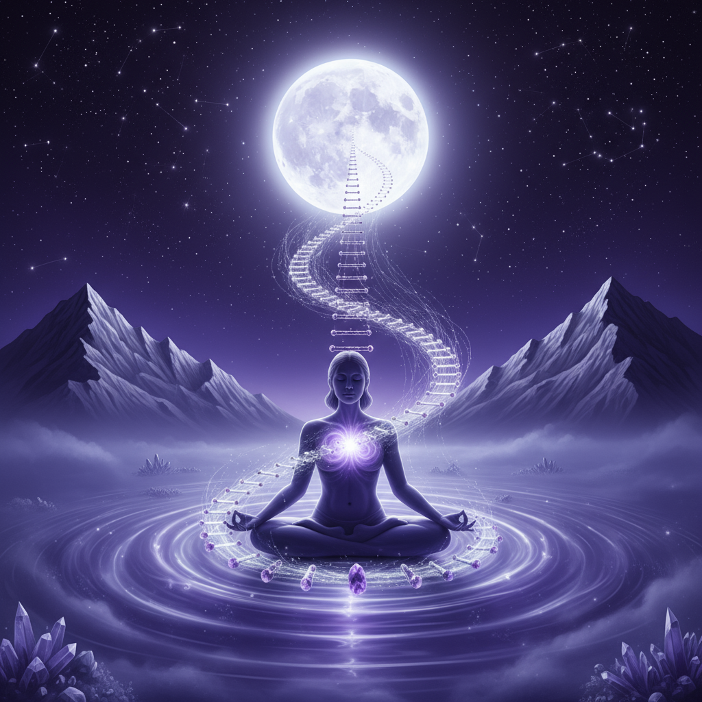 Croissance spirituelle et ascendant lunaire - Voyage mystique vers l'épanouissement