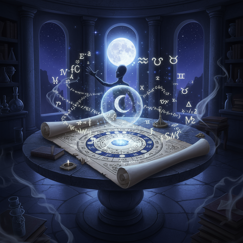 Méthodes de calcul du signe lunaire - Processus étape par étape